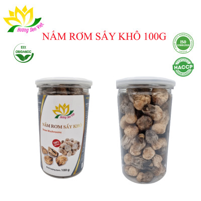 NẤM RƠM SẤY KHÔ HŨ 100G - HƯƠNG SEN VIỆT