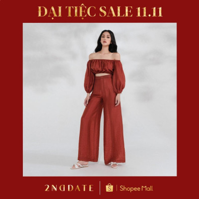 Quần suông ống rộng 2NDDATE TR015