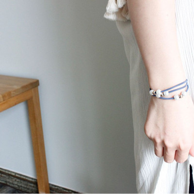 Đồ buộc tóc xinh xắn, 5 chun buộc tóc đính hạt nhiều màu cực đẹp SC24