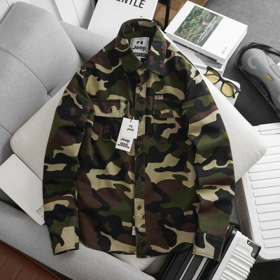 Áo sơ mi phong cách chiến thuật_dã ngoại