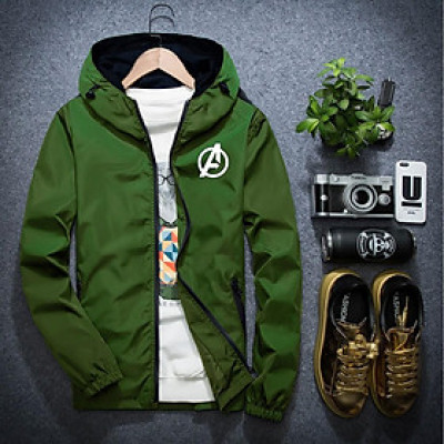 Áo khoác dù hot trend có nón 2 lớp  AKD31