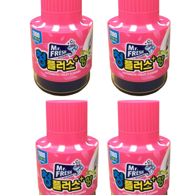 Combo 5 chai tẩy diệt khuẩn bồn cầu, toilet hương hoa ly Mr.Fresh Korea 180g