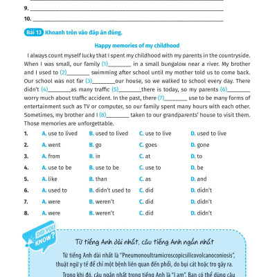 Luyện Chuyên Sâu Ngữ Pháp Và Bài Tập Tiếng Anh Lớp 7 - Tập 2 (Theo Chương Trình Giáo Dục Phổ Thông Mới)
