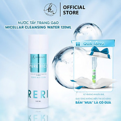 NƯỚC TẨY TRANG GẠO MICELLAR CLEANSING WATER KN BEAUTY– PURE RICE 120ML