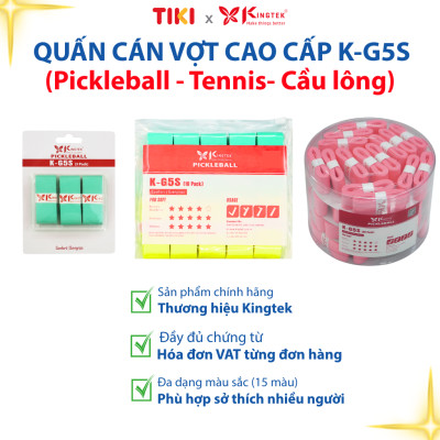 Quấn Cán Vợt KINGTEK K-G5S | Overgrip Cao Cấp Cho Pickleball  / Cầu Lông / Tennis | Êm Tay – Chống Trượt – Hút Mồ Hôi -