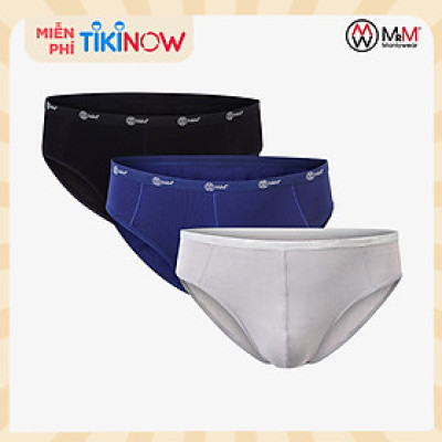 Combo 3 Quần Sịp Nam Quần Lót Nam Sợi Tre Mềm Mịn Siêu Thoáng Mát, Co Giãn 4 Chiều  Cạp Nhỏ MRM FASHION