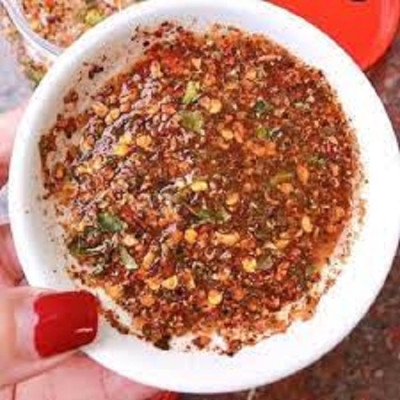Muối Chẩm Chéo Điện Biên 250g, đặc sản dân tộc Thái Mường Phăng, hũ to siêu ngon loại nhiều mắc khén thơm lừng