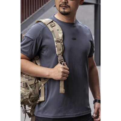 Áo thun cổ tròn chiến thuật_dã ngoại_sinh tồn