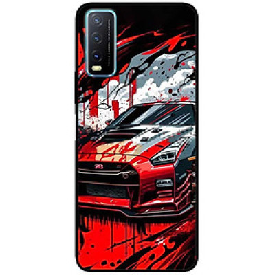Ốp lưng cho Vivo Y12s - Y20 - Y20s - Y21 - Y21s - Y33 - Y33T - Siêu Xe Đỏ - Hàng Chính Hãng