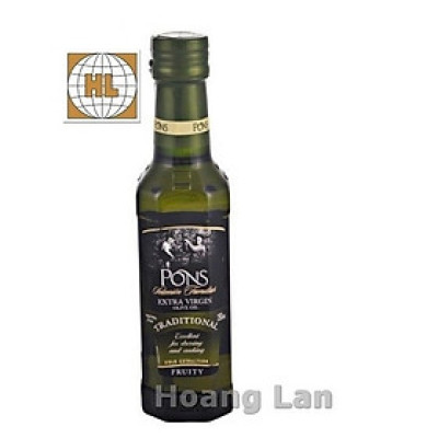 Dầu Olive Extra Virgin PONS 250ml - Tây Ban Nha