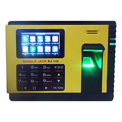 Máy Vân Tay - Thẻ Cảm Ứng Ronlad Jack Rj-130 - Hàng Chính Hãng
