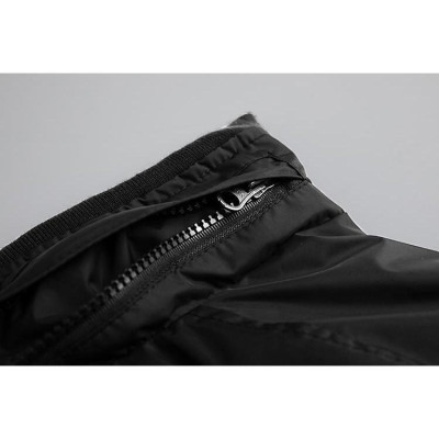 Áo khoác dù nam lót nỉ phối cổ cao cấp BA19