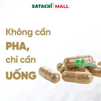 Viên Bột Trái Nhàu Nguyên Chất SATACHI – 100% Trái Nhàu – Dạng Viên Tiện Lợi – Hộp 180 viên