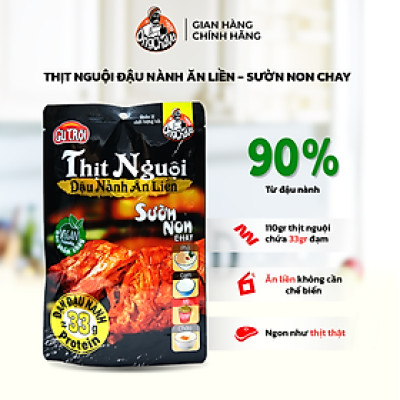 Thịt Nguội Đậu Nành Ăn Liền Ông Chà Và 110g – Món chay tiện lợi cho cuộc sống hiện đại