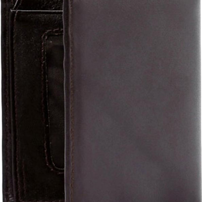 Ví Nam Kiểu Đứng Huy Hoàng HT2109 (12.5 x 10 cm) - Nâu