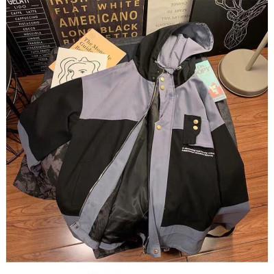 Áo khoác kaki hộp lót dù chất kaki 