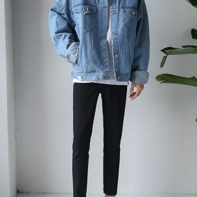 Áo Khoác Nam Jean / Denim Jacket - AKB1 Xanh Bò