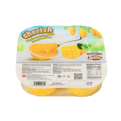 Thạch Pudding Cherish Vị Xoài Khay 320G