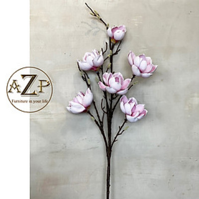 HOA NGỌC LAN HỒNG- Hoa Vải mềm mại Như Thật - Hàng Nhập Khẩu Thái Lan Size 125cm