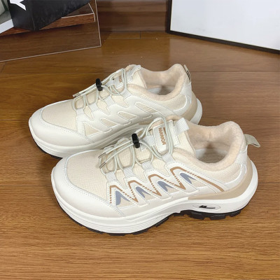 Giày thể thao nữ, giày chạy bộ đế êm nhẹ, thoáng khí đế cao su đúc, chống trơn trượt hạn chế mòn  – GNU2094