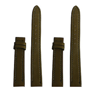 Dây đồng hồ da bò nhiều size màu rêu HC8109-23-37