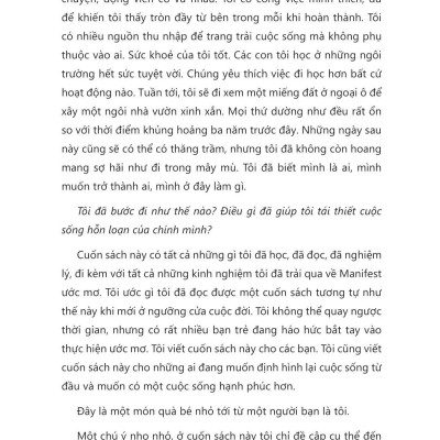 Manifest Ước Mơ - Biến Mọi Khát Khao Thành Hiện Thực