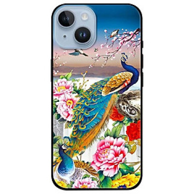 Ốp lưng dành cho Iphone 14 - Iphone 14 Plus - Iphone 14 Pro - Iphone 14 Pro Max - Cặp Công Mẫu Đơn