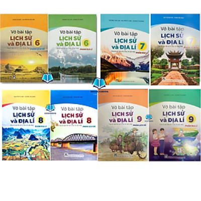 Sách - Vở bài tập lịch sử và địa lí Lớp 6.7.8.9 - phần địa lí + Lịch sử (kết nối)