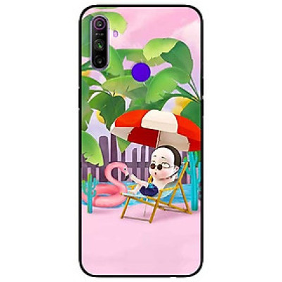 Ốp lưng dành cho Realme C3 mẫu Cương Thi Nghỉ Mát