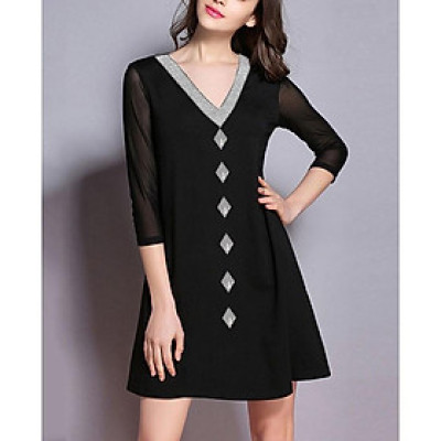 Đầm big size  dự tiệc cho người mập thanh lịch 