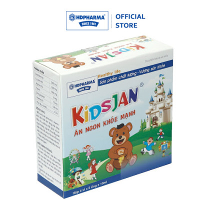 Thực Phẩm BVSK KIDSJAN Ăn Ngon Khỏe Mạnh - Bổ Sung Các Acid Amin, Vitamin B, Hỗ Trợ Ăn Ngon Tăng Sức Đề Kháng