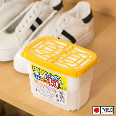 Set 03 Hộp hút ẩm, khử mùi, chống mốc Kokubo 450ml - Hàng nội địa Nhật Bản.