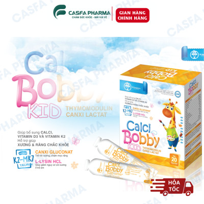 COMBO Cao: 3 Canxi hữu cơ cho bé và 3 Kẽm ZIN C Hanopharco