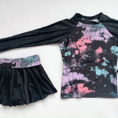 Set Vay Bơi Nữ Dài Tay Size Từ 45 đến 72 KG