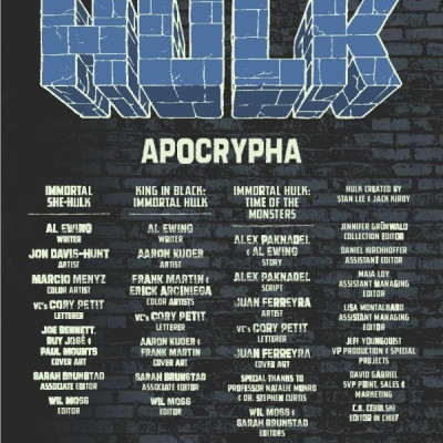 Immortal Hulk Vol. 11: Apocrypha