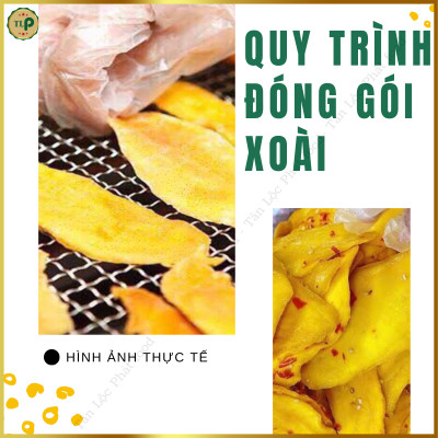 XOÀI SẤY MUỐI ỚT THĂNG HOA TÂN LỘC PHÁT BỊCH 150G - ĐỒ ĂN VẶT