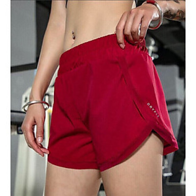 Quần Đùi Nữ 2 Lớp Size S Màu Đỏ Từ 30 đến 40kg