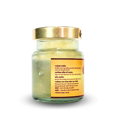 Yến Sào Chưng Sẵn Đường Ăn Kiêng NAM TRÂN 7 gram Tổ Yến Tươi. Set 3 lọ Không hộp. Lọ 70 ml