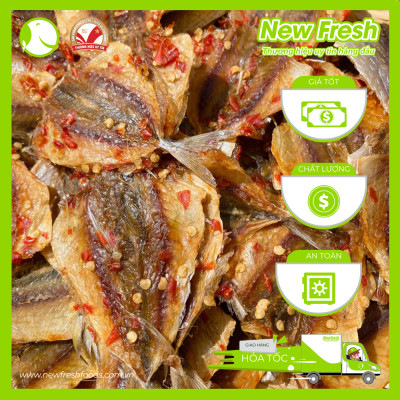 Cá Chỉ Vàng Tẩm Gia Vị Loại Đặc Biệt - Túi 1Kg