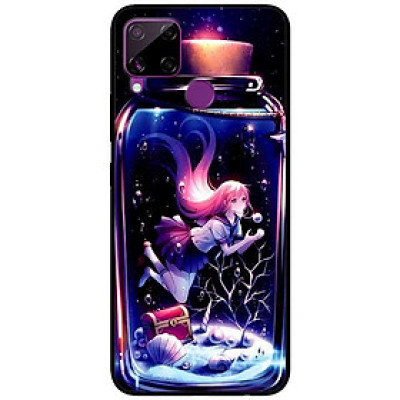 Ốp lưng dành cho Realme C15 mẫu Cô Gái Trong Lọ