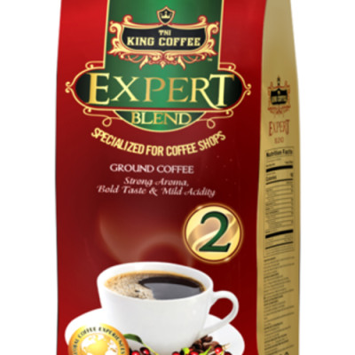 Cà Phê Rang Xay Expert Blend 2 KING COFFEE - Túi 500g