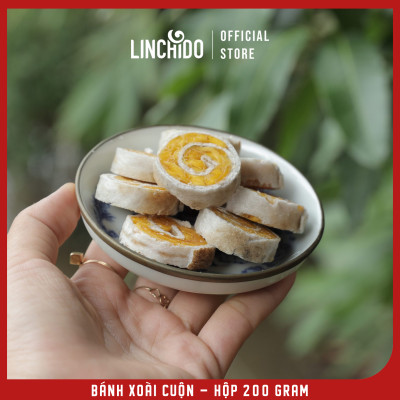 Bánh Xoài Cuộn - Hộp Oval 200 Gram