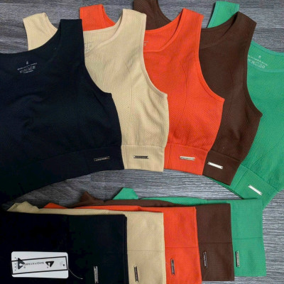 Đồ Tập Yoga Gym Nữ Dệt Kim Có Đệm Chống Sốc Ngực