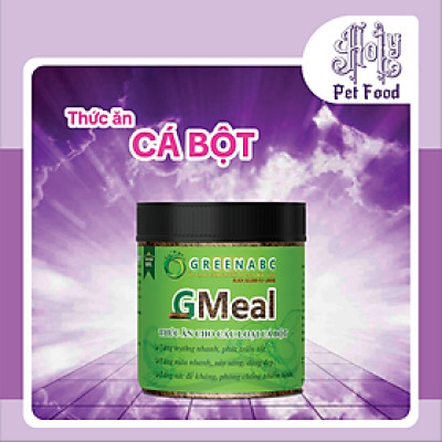 Thức ăn Cá Thủy Sinh, Cá Bột - GMEAL - Tăng trưởng nhanh, Tăng đề kháng, Protein cao - hộp 200g