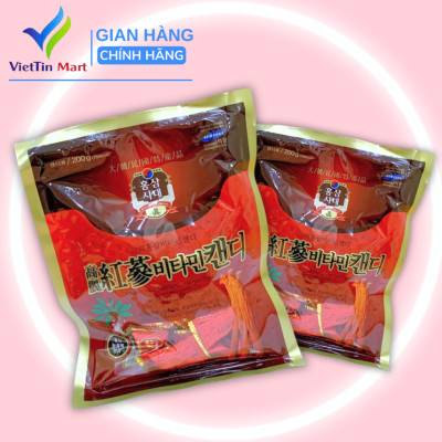 Kẹo Hồng Sâm Vitamin Hàn Quốc 200g