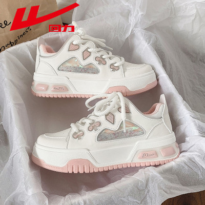 Giày thể thao nữ đế êm nhẹ, thoáng khí đế cao su đúc, chống trơn trượt hạn chế mòn – GNU2076