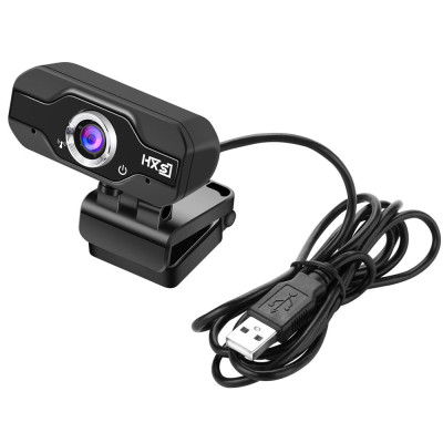 HXSJ S50 HD Webcam Desktop Laptop Web Camera 720P Web Cam CMOS Sensor with Built-in Microphone for Video Calling