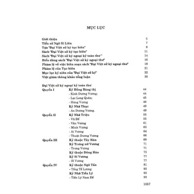 Sách - Đại Việt Sử Ký Toàn Thư - Bìa Cứng - Minh Thắng