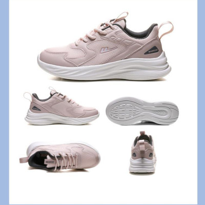 Giày thể thao nữ, giày chạy bộ đế êm nhẹ, thoáng khí đế cao su đúc, chống trơn trượt hạn chế mòn  – GNU2077HO