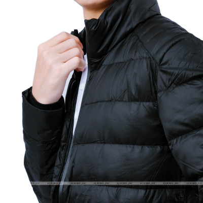 Áo khoác lông vũ  màu đen ALGALV.10